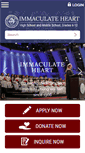 Mobile Screenshot of immaculateheart.org